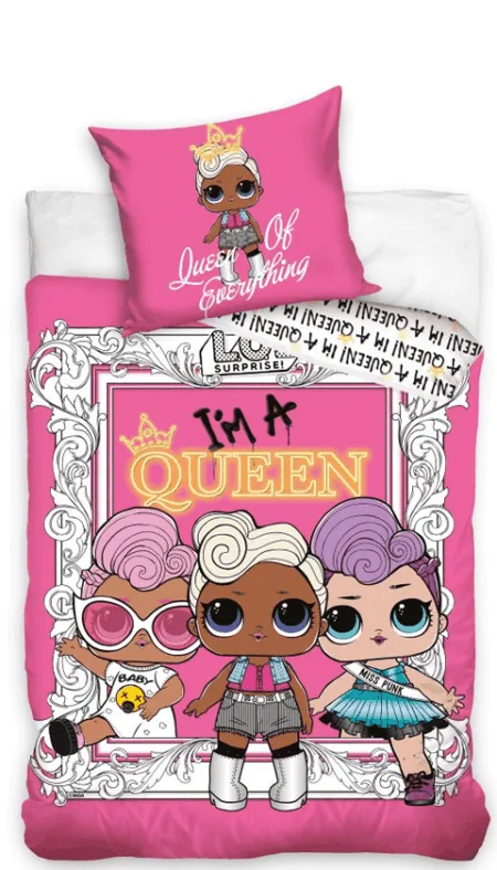 LOL Surprise! Dekbedovertrek bright 140 x 200 cm -  Katoen