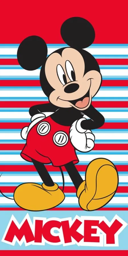 Mickey Mouse strandlaken Happy  70 x 140 cm