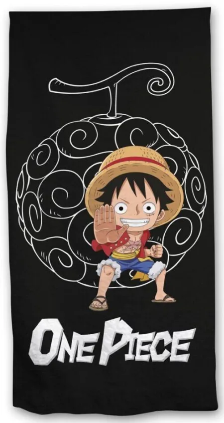 One Piece badhanddoek 70 x 140 cm polyester