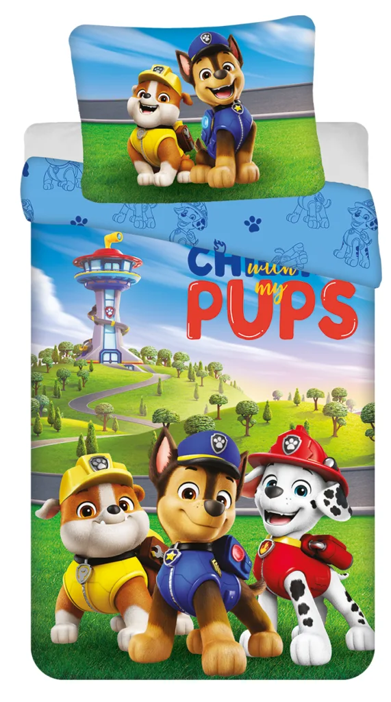 Paw Patrol dekbedovertrek 140 x 200 cm - 70 x 90 cm (polyester)