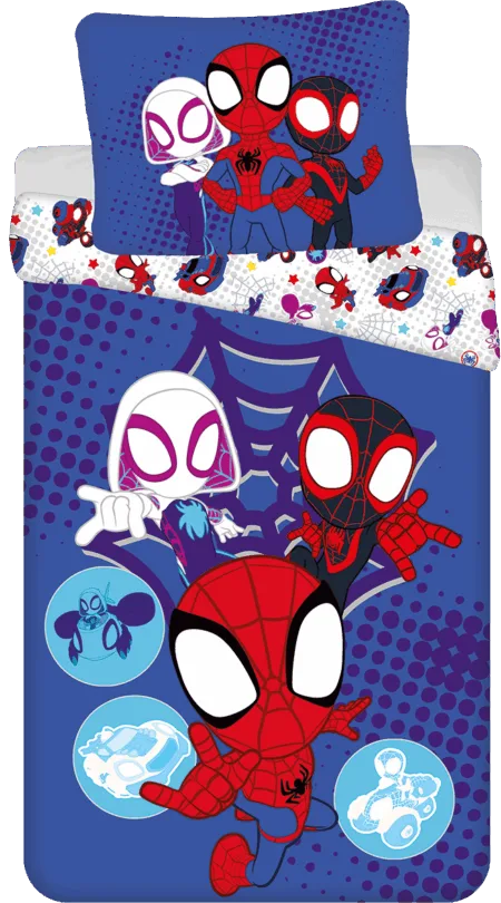 Dekbedovertrek Spidey 140 x 200 cm - 70 x 90 cm