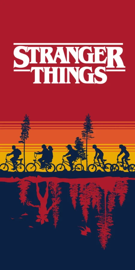 Stranger Things strandlaken - 70 x 140 cm