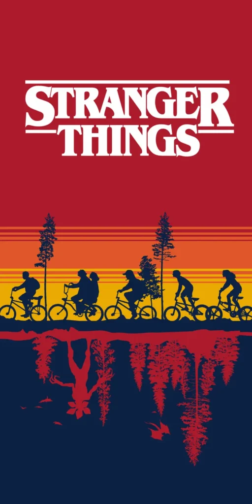 Stranger Things strandlaken - 70 x 140 cm