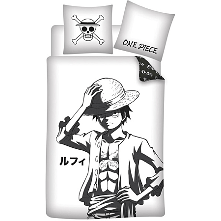 One Piece Dekbedovertrek 140 x 200 cm polyester