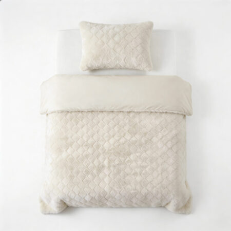 Sleeptime Faux Fur Syon Crème 140 x 200/220 cm