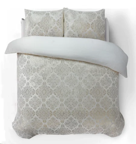 Sleeptime Glamour Flanel Art Foil Creme 140 x 200/220 cm