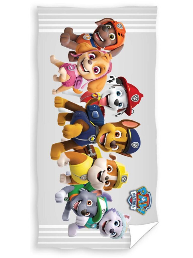 Paw Patrol handdoek - 70 x 140 cm Just Bark for Help