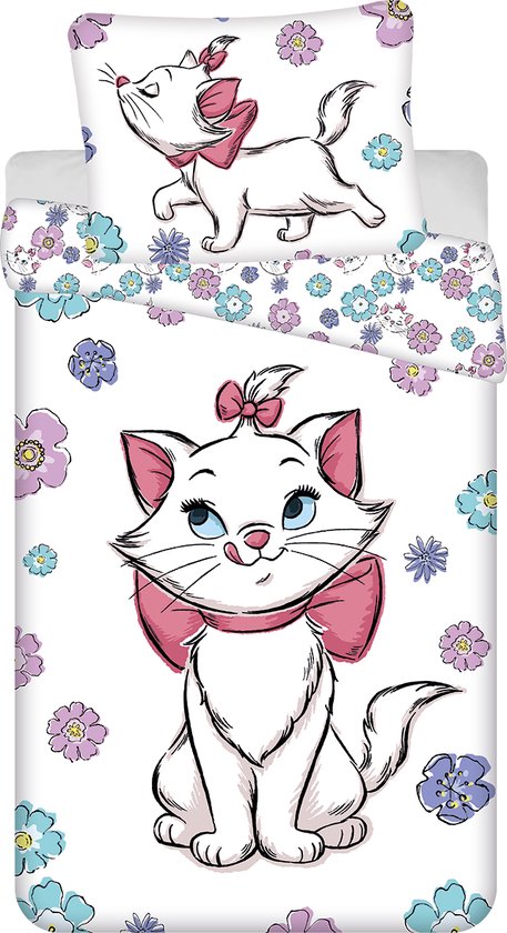 Disney AristoCats dekbedovertrek  - Marie - 140 x 200 cm - Katoen