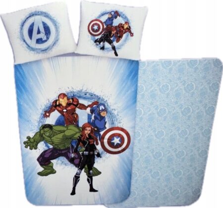 Marvel Avengers Dekbedovertrek  Winning - 140 x 200 cm -70x90cm
