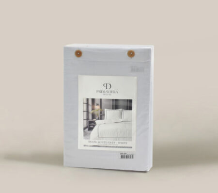 Primaviera Deluxe Brata Wit/Grijs Wit 200 x 200/260 cm