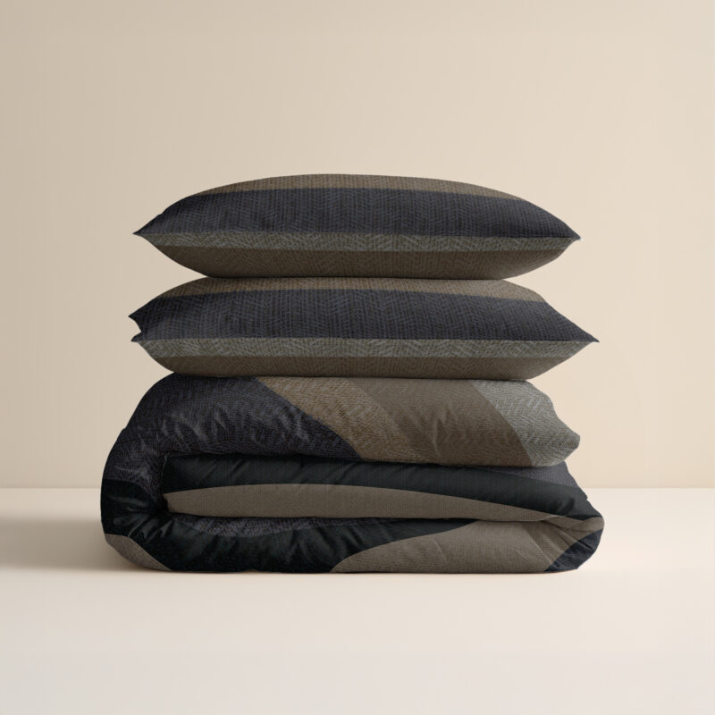 Sleeptime Ravon Taupe/Antraciet 140 x 200/220 cm