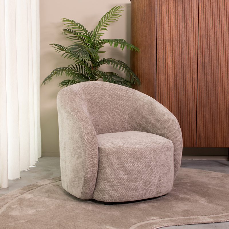 LABEL51 Fauteuil Alby - Stone - Elite - One Size
