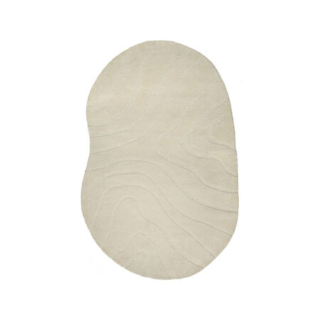 LABEL51 Vloerkleden Goa - Zand - Polyester - 160x230 cm - Organisch