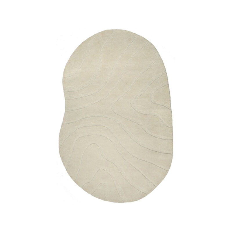 LABEL51 Vloerkleden Goa - Zand - Polyester - 200x300 cm - Organisch