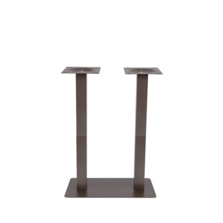 LABEL51 Eetkamertafel Tafelpoot Dubbel - Brons - Metaal - Dubbel - 108 cm